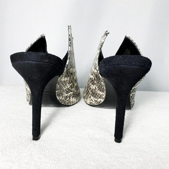 TRINA TURK Laguna snake print stiletto mules - Picture 5 of 8